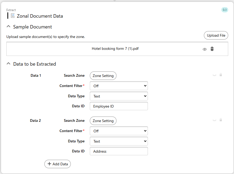 Intelligent Document Data